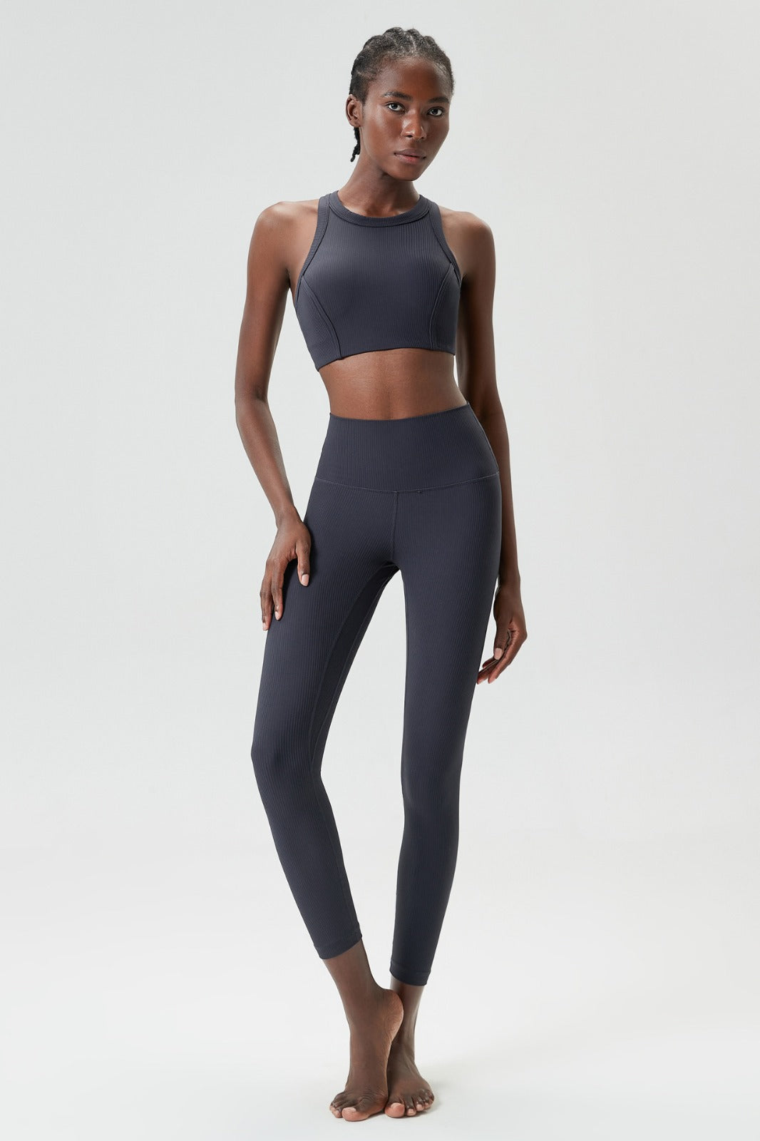 CoolMax ® Ribbed Yoga Legging