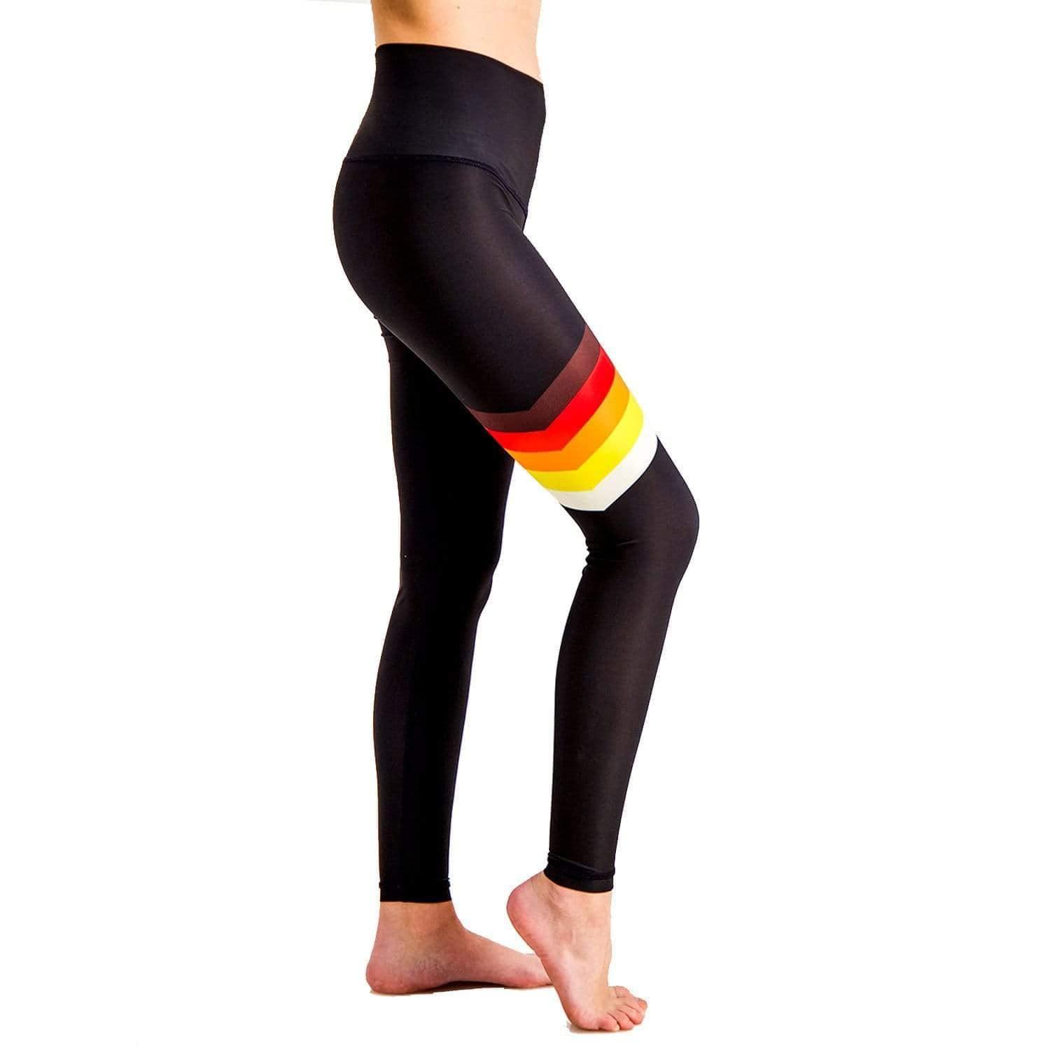 Rolling Retro - Yoga Pants - Spiritgirl Activewear